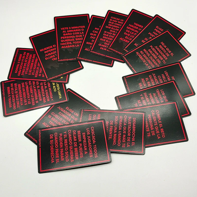 Lexosl™ Juego de cartas para beber